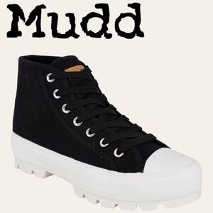 MUDD Jupiter Log High Top Lug Sole Sneakers NWT/8.5M